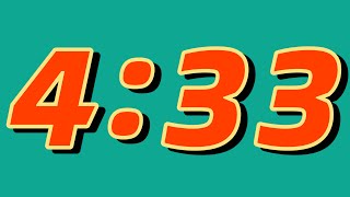 4 Minute and 33 Second Timer Profile