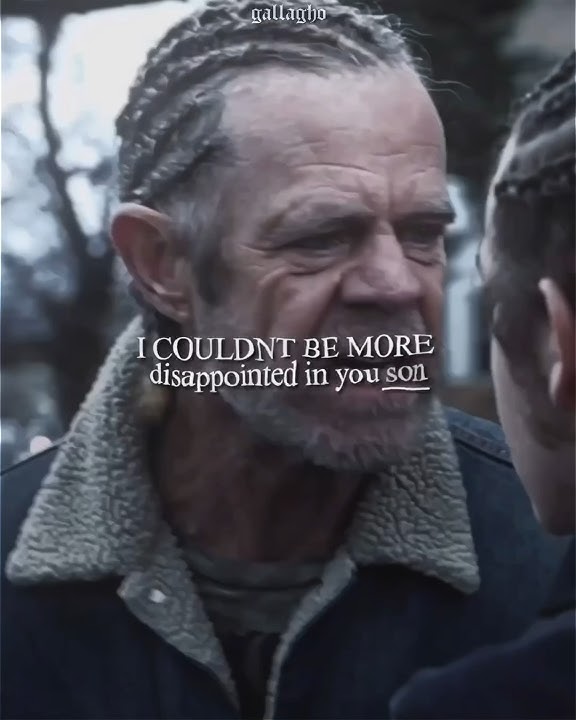 they all realised frank was a bad father :( #shameless #edit
