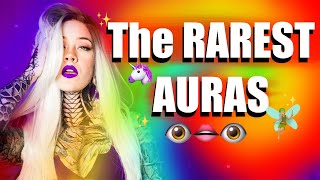 🦄 THE RAREST AURA COLORS 👀 - Rainbow, crystal, clear...RELATIONSHIP, CAREER AND MORE! - Holly Huntty