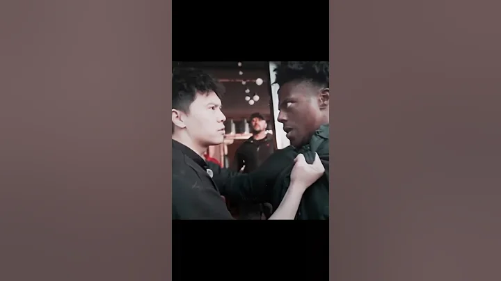 IShowSpeed and Cheng/Zac Wang from The Karate Kid, recreate an unbelievable scene 🔥#ishowspeed