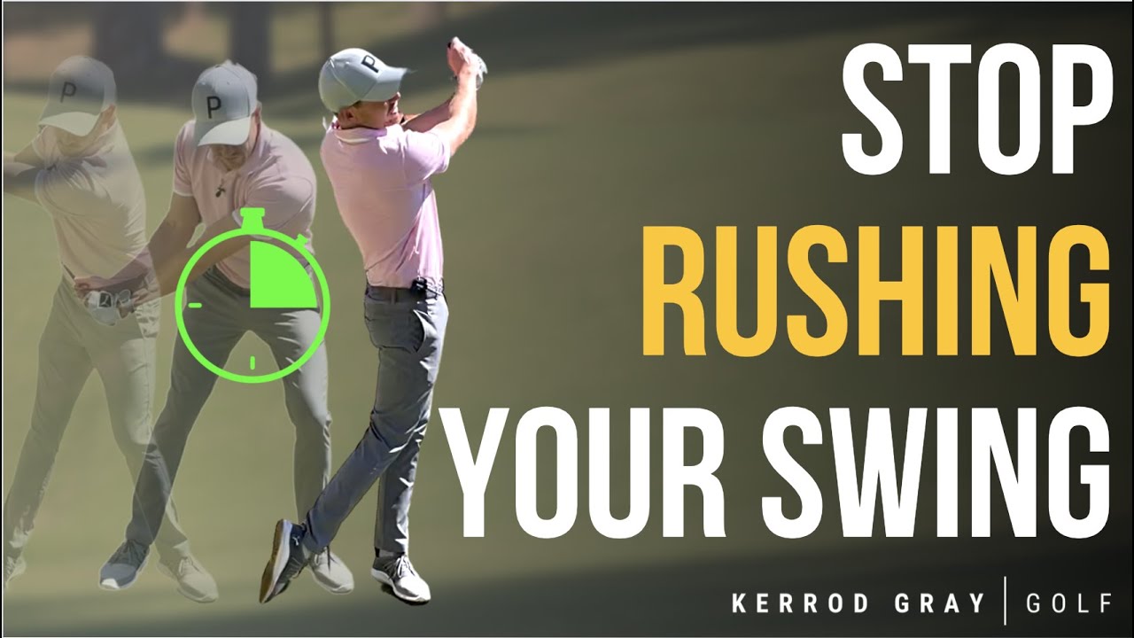 IMPROVE YOUR GOLF SWING TIMING WHAT THE PROS DO YouTube