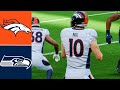 Broncos vs Seahawks l Week 1 2024 Season (Madden 25 Rosters) l 4K Madden 24 PS5 Simulation