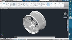 Tutorial Membuat Velg Mobil 3d AutoCad - Durasi: 16.32. 