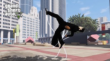 GTA 5 Mods - Custom Flip Kick Test