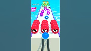 Ball Run 2048 Walkthrough All Levels Gameplay #ballrun2048 #shorts #youtubeshorts