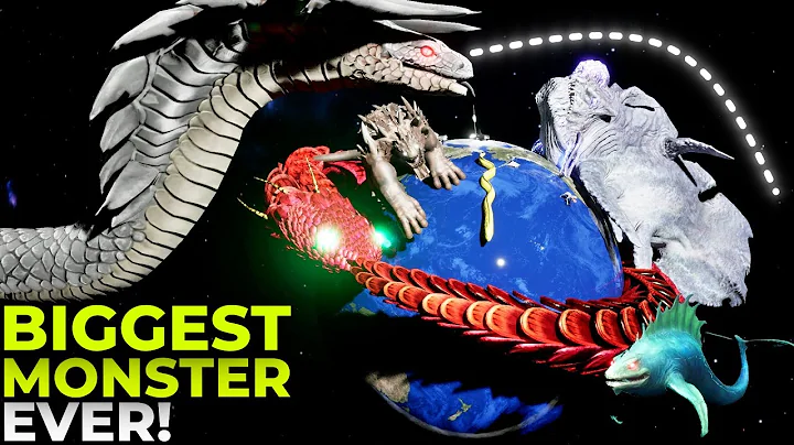 Legendary & SCP Sea Monsters Size Comparison 3D | Falak Snake vs Bloop vs Sea Eater Vs World Serpent