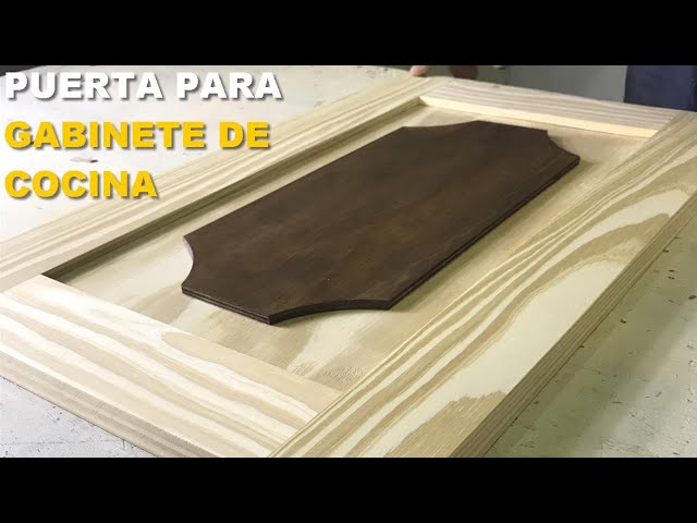 Como hacer puerta de madera