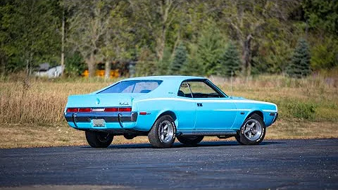 . The Rare Muscle Car That Stole the Show — AMC AMX (1968–1970)