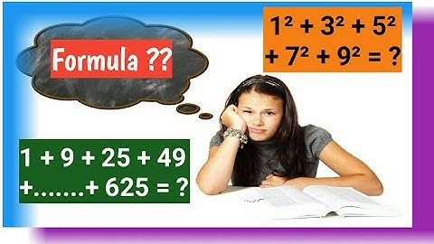 Sum of the squares of first n odd natural numbers || Learn Maths With Kalyani