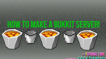 How To Make A Bukkit Server ~~ Tutorial time with Jalepanjo