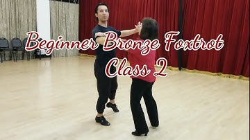 Beginner Bronze American Smooth Foxtrot Class 2: Two way under arm turn variations.
