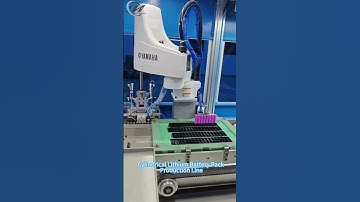 Cylindrical lithium battery pack Daily production of 5,000 18650 cells, fully automated assembly