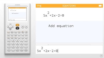 How do I solve a quadratic equation?