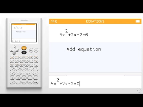 How do I solve a quadratic equation?