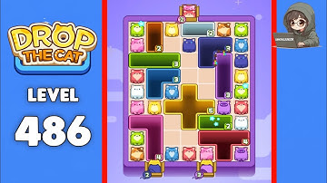 Drop The Cat level 486 solution