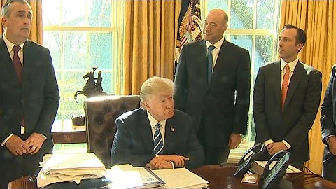 President Trump Announces ground-breaking Deals with Intel CEO