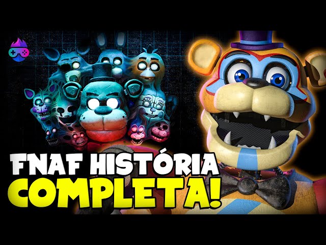 HISTÓRIA completa e TODOS os FINAIS EXPLICADOS de FIVE NIGHTS AT