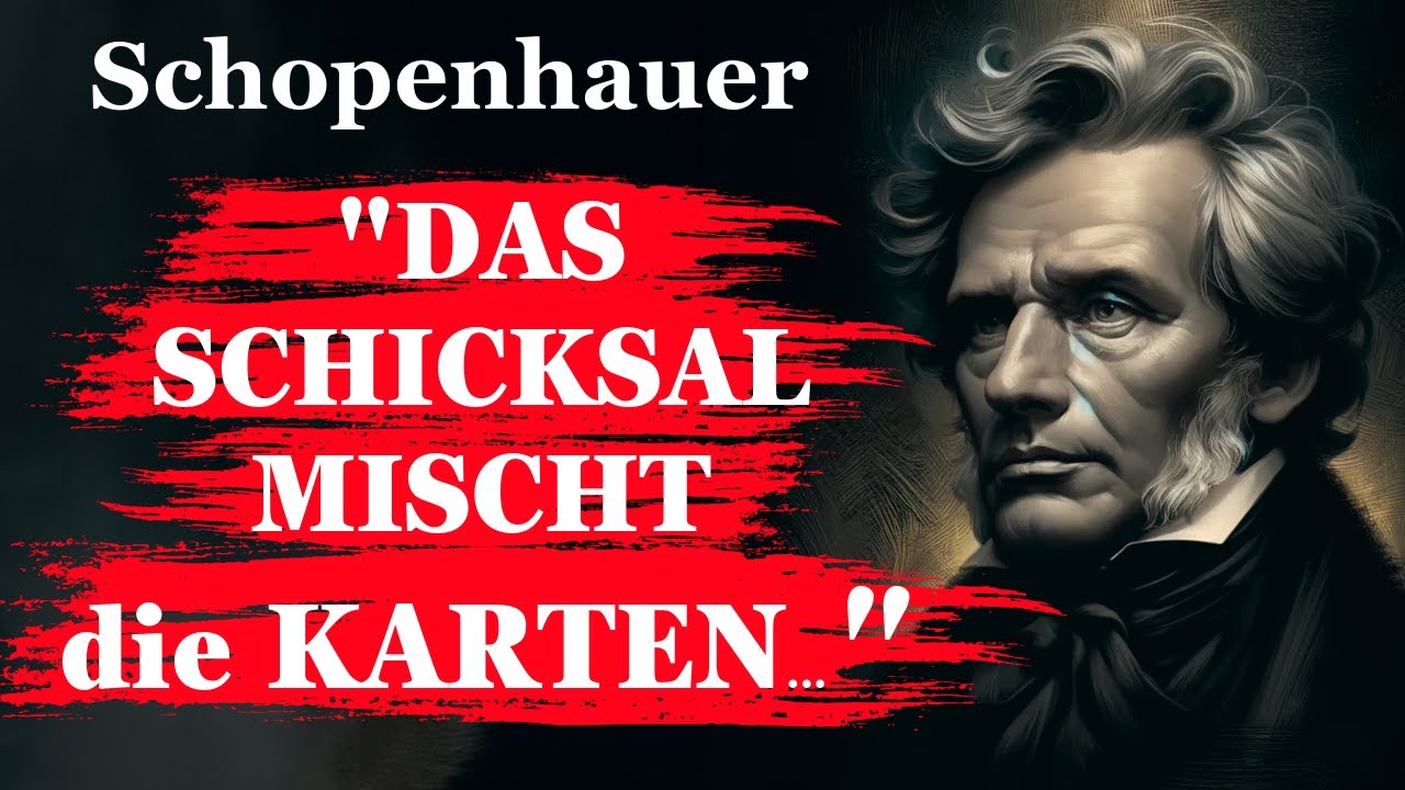 Schopenhauer Zitate Wege zur Selbstfindung und Erleuchtung. YouTube