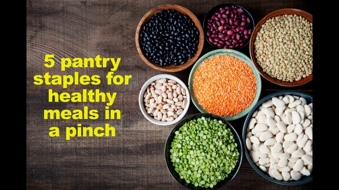 5 Foods To Keep Stocked for Healthy Meals and Reduced Food Waste - YouTube