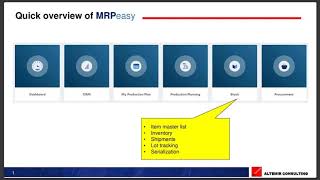 MRPeasy Overview: Manufacturing with QuickBooks