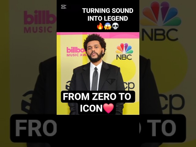 The Weeknd’s Unstoppable Rise to Fame 🌟 #theweeknd #pop #shorts