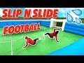 GIANT SLIP N SLIDE FOOTBALL! ⚽️💦 | BILLY WINGROVE VS JEREMY LYNCH