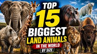 Top 15 Biggest Land Animals in the World by Size