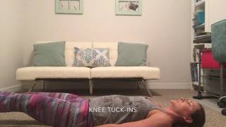 Knee tuck-ins