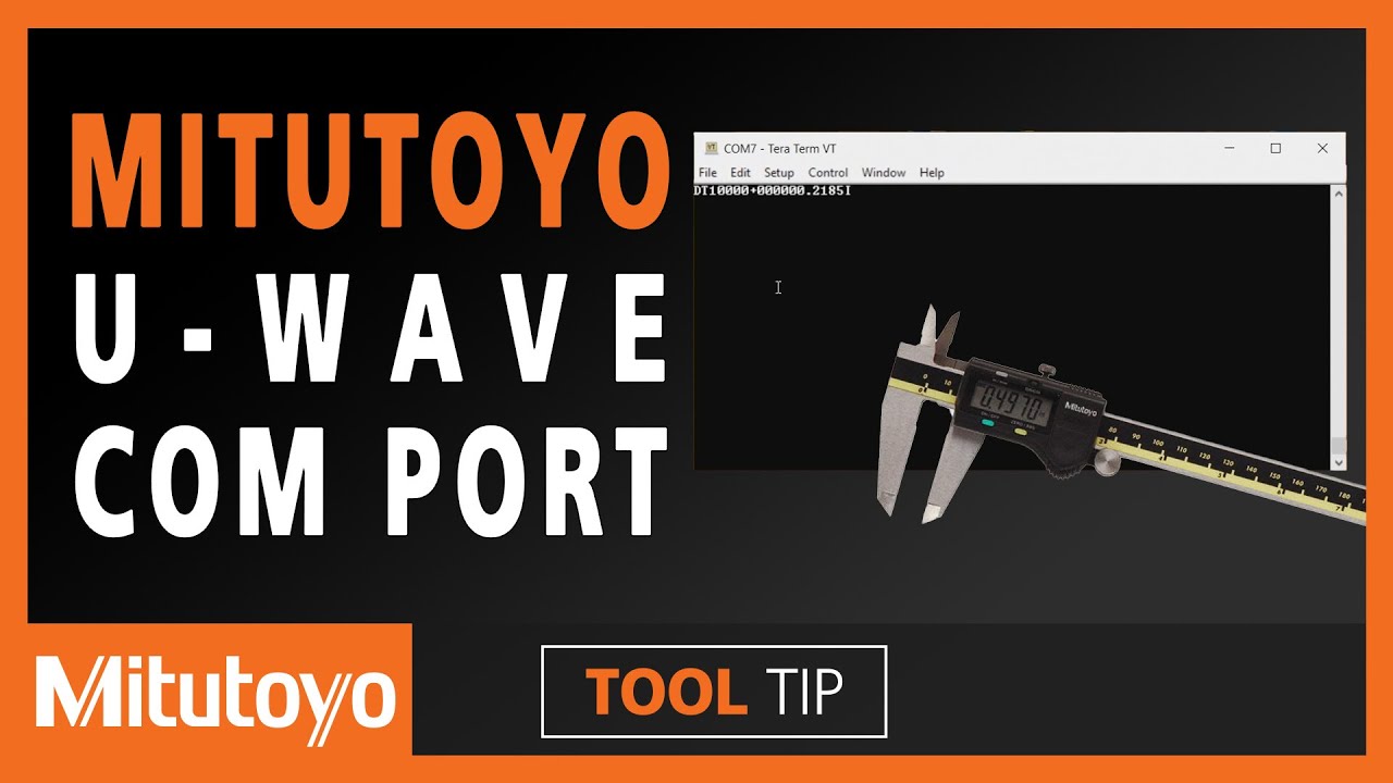 gauge sizes U-Wave Receiver Communication Port - Mitutoyo Tool Tip