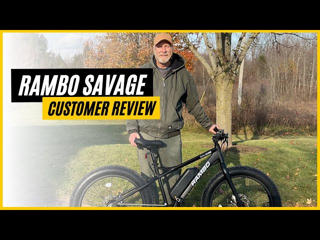 Rambo 750w Savage eBike