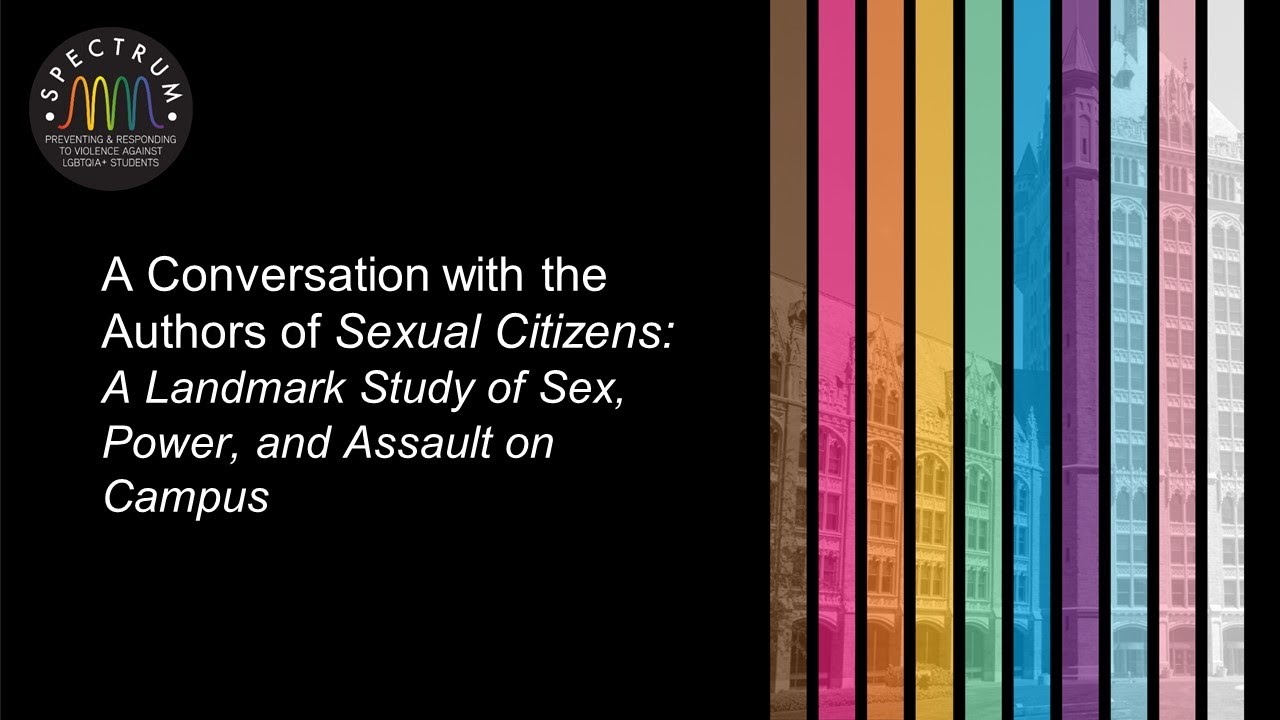A Conversation With The Authors Of Sexual Citizens Youtube