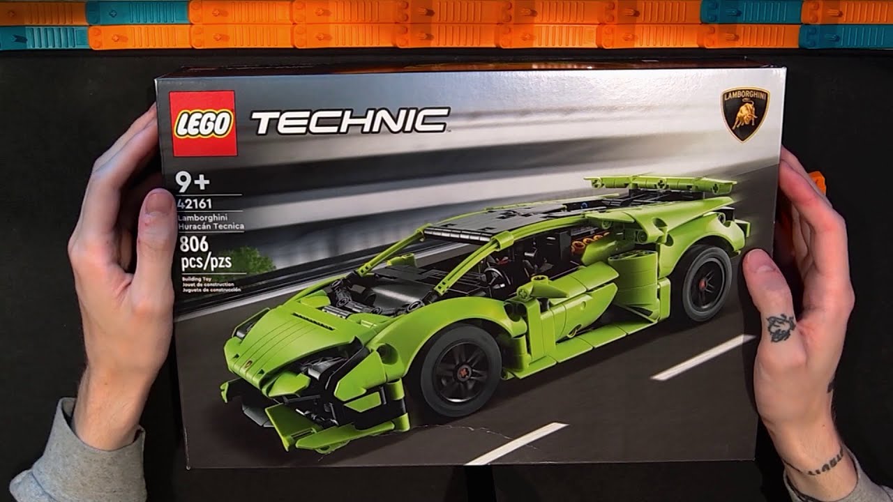 LEGO Technic Lamborghini Huracán Tecnica 42161 Build and Review