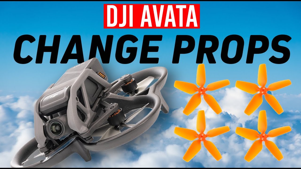 How To Change Propellers | DJI Avata Drone - YouTube