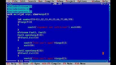 File Handling using Command Line Arguments in C C++ | | By :- Dr.  Dinesh Verma