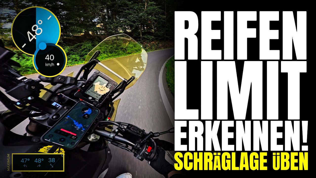 SCHRÄGLAGE üben! WANN ist der REIFEN am LIMIT?!