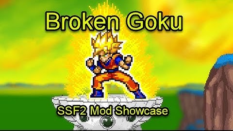 Super Smash Flash 2 - Broken Goku Mod Showcase