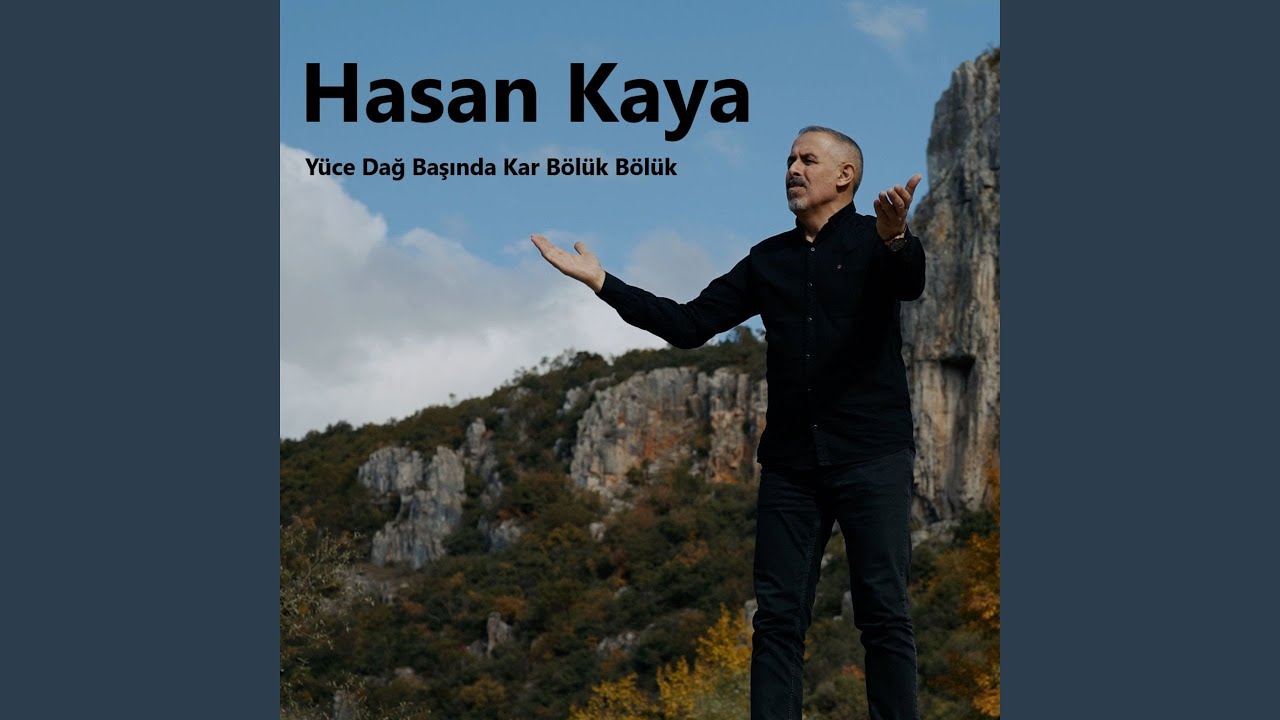 Yüce Dağ Başında Kar Bölük Bölük