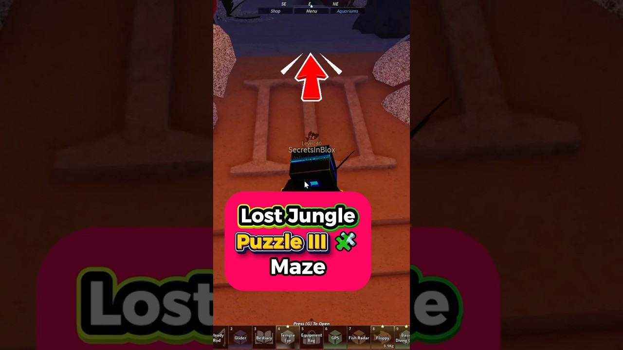 Fisch Forgotten Temple Puzzle III | Creepy 😨 MAZE with spikes 