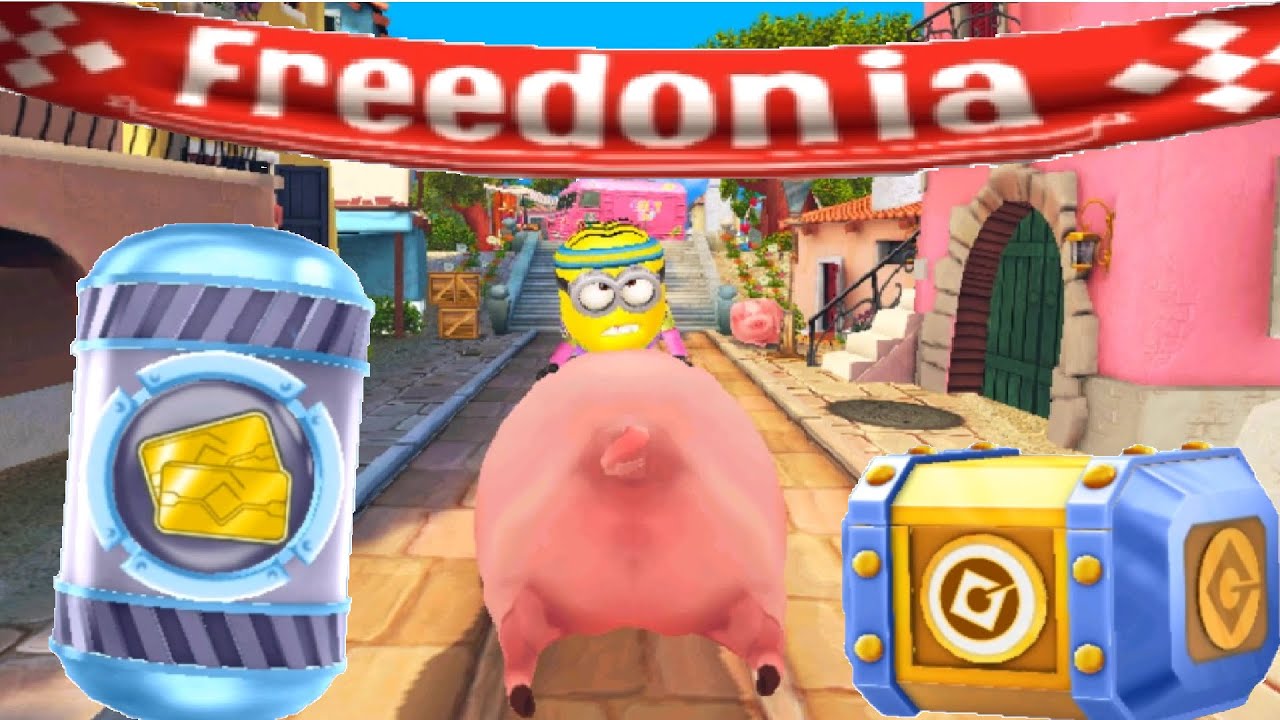 Despicable Me Minion Rush - fullscreen gameplay walkthrough - daily challenge iOs & android