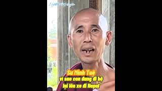 Sư Minh Tuệ: lên xe là vì không muốn cảnh sát bảo vệ