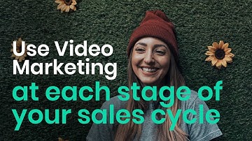 Use Video Marketing at each stage of your sales cycle - BIGVU Teleprompter App and Video Maker