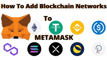 How to Set Up MetaMask Wallet & Add any Blockchain Network