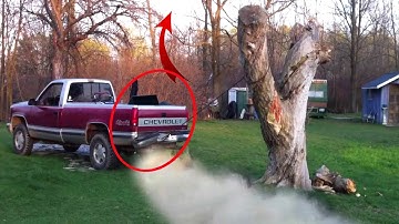 Dangerous Idiots Skills Tree Stump Removal With Tractors & Trucks! Amazing Root Removal Compilation