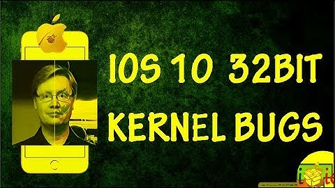 ios 10 32bit device kernel bugs releasing by ( i0n1c ) | *--*can make jailbreak!