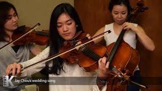 Jay Chou's wedding Song cover by kaleb music creative