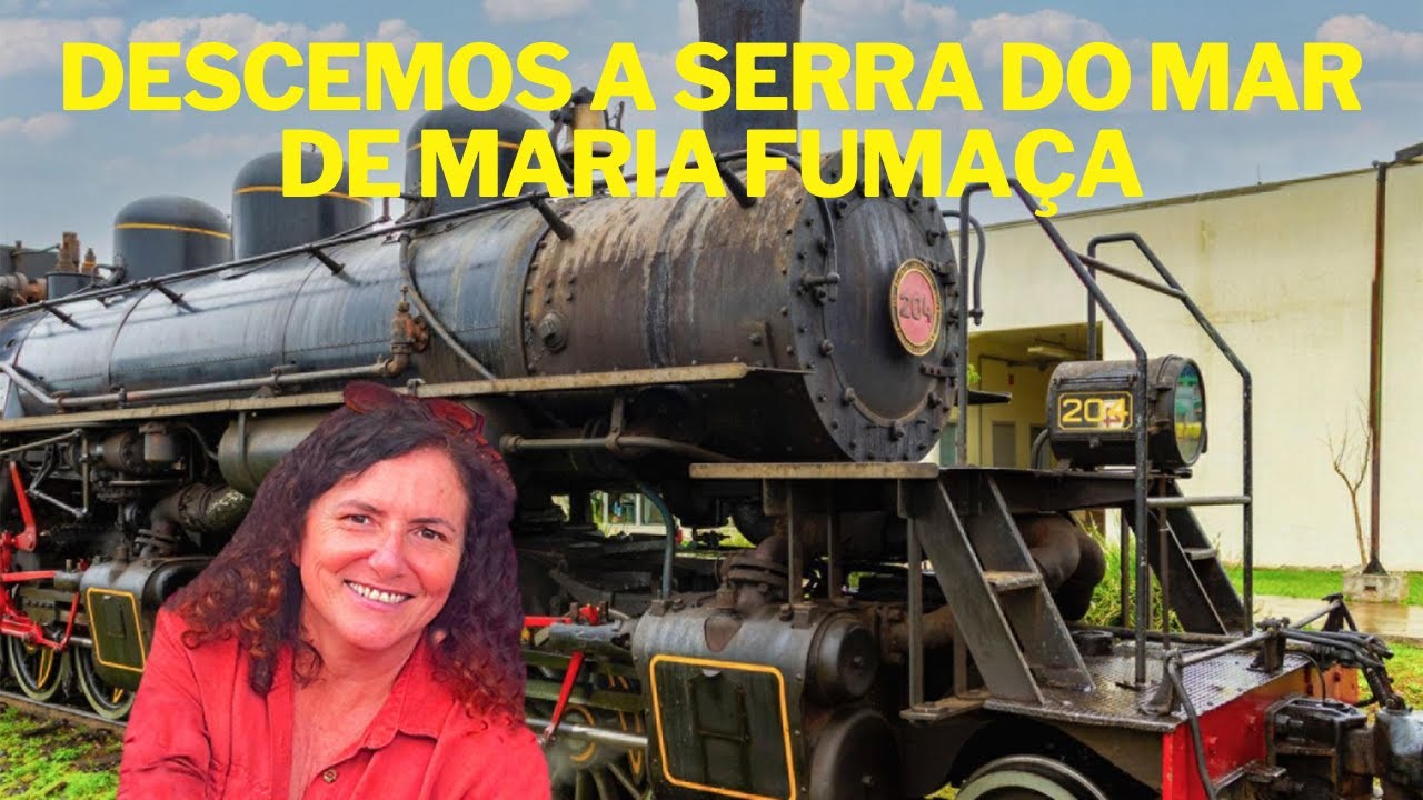 Passeio de Maria Fumaça em Rio Negrinho, Santa Catarina