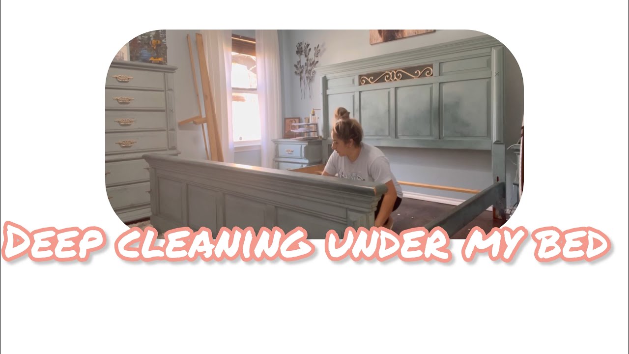Cleaning under my bed! - YouTube