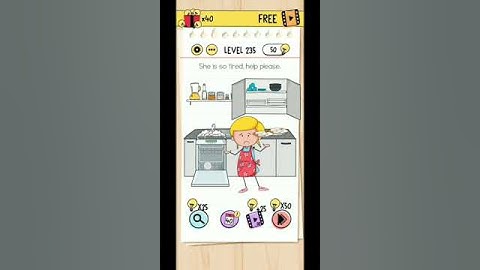 Level 235 She is so tired. Help please #braintest #help