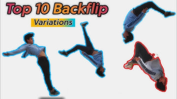 10 Variations of Backflip / Backflip Variations 🔥🔥🔥
