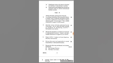 IGNOU MCOM PREVIOUS PAPERS IBO 1(2)